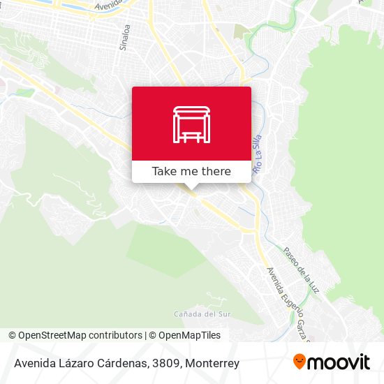 Mapa de Avenida Lázaro Cárdenas, 3809