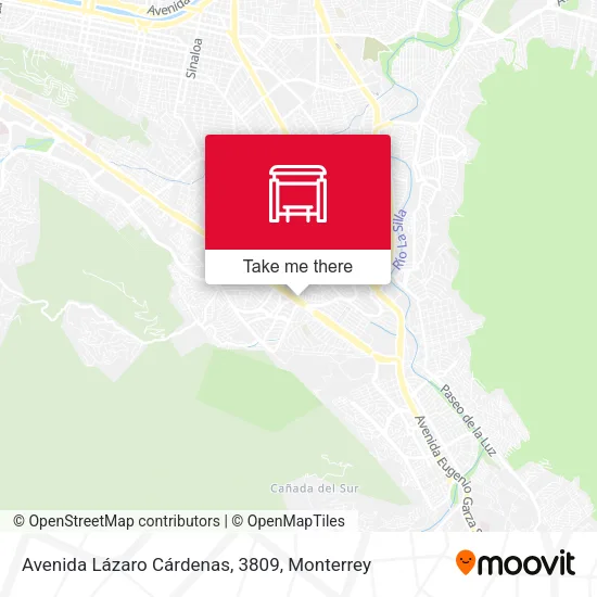 Avenida Lázaro Cárdenas, 3809 map