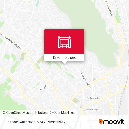 Océano Antártico 8247 map
