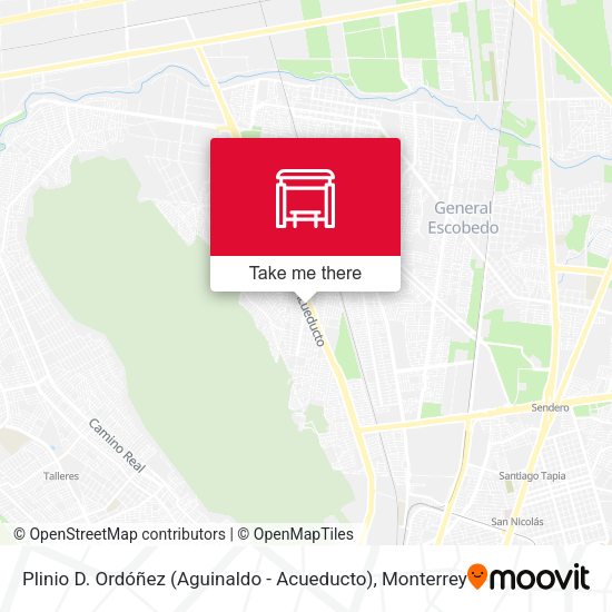 Mapa de Plinio D. Ordóñez (Aguinaldo - Acueducto)