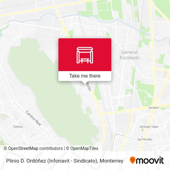 Plinio D. Ordóñez (Infonavit - Sindicato) map