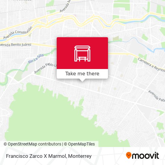 Francisco Zarco X Marmol map