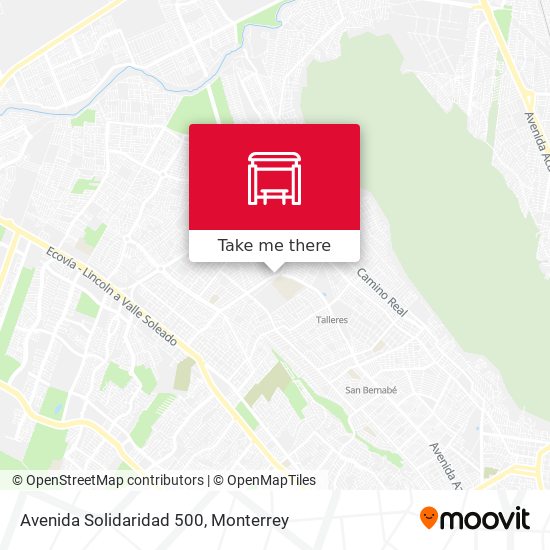 Avenida Solidaridad 500 map