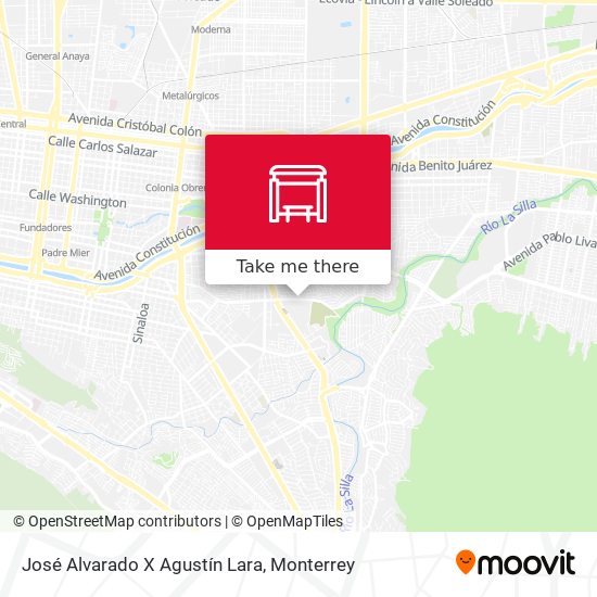 Mapa de José Alvarado X Agustín Lara