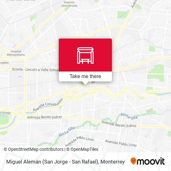 Miguel Alemán (San Jorge - San Rafael) map