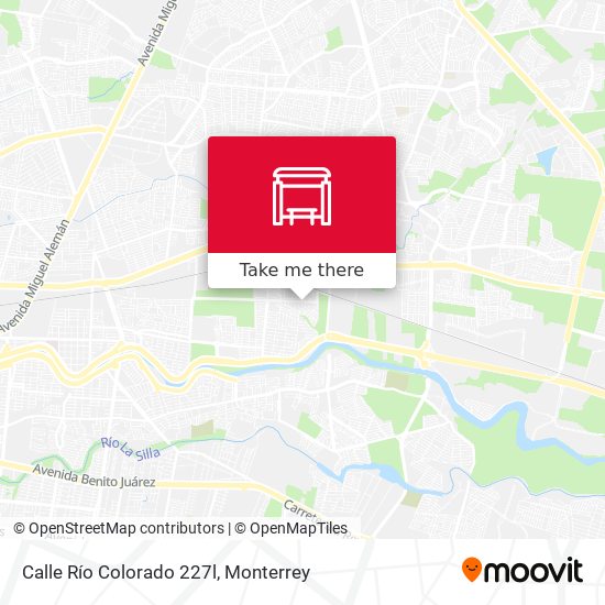 Calle Río Colorado 227l map