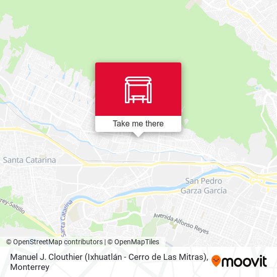 Manuel J. Clouthier (Ixhuatlán - Cerro de Las Mitras) map