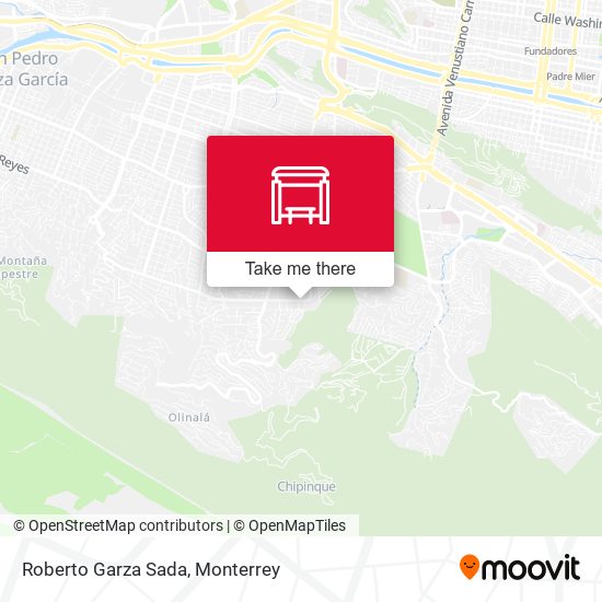 Mapa de Roberto Garza Sada