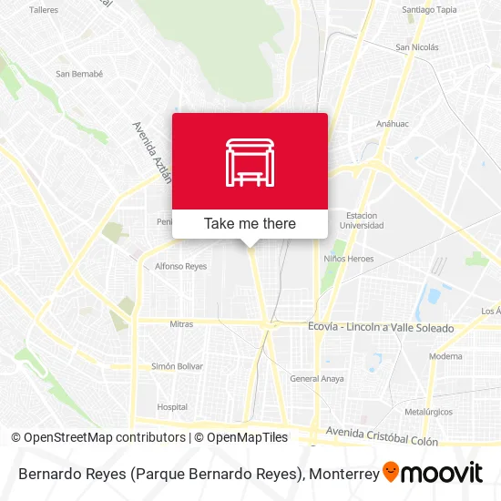 Bernardo Reyes (Parque Bernardo Reyes) map