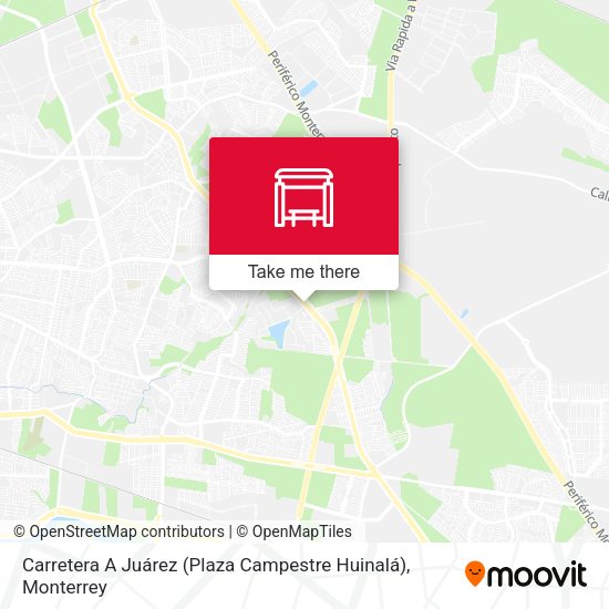 Carretera A Juárez (Plaza Campestre Huinalá) map