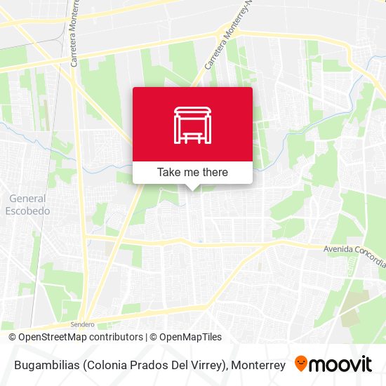 Bugambilias (Colonia Prados Del Virrey) map