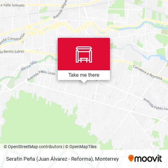 Serafín Peña (Juan Álvarez - Reforma) map