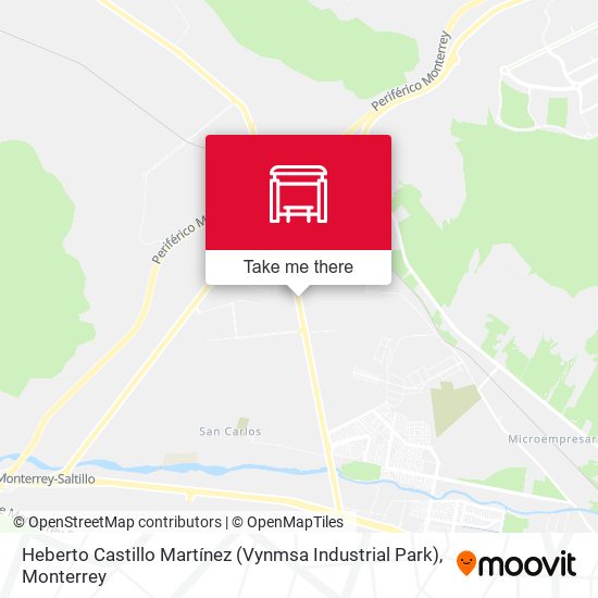 Heberto Castillo Martínez (Vynmsa Industrial Park) map