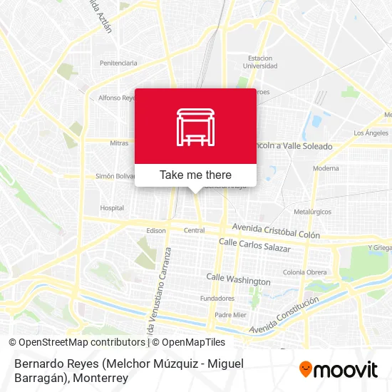Mapa de Bernardo Reyes (Melchor Múzquiz - Miguel Barragán)