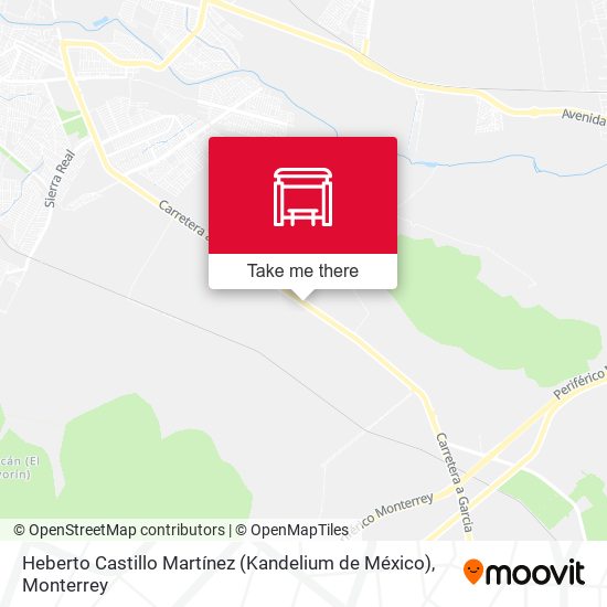 Mapa de Heberto Castillo Martínez (Kandelium de México)