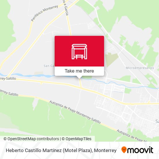 Heberto Castillo Martínez (Motel Plaza) map