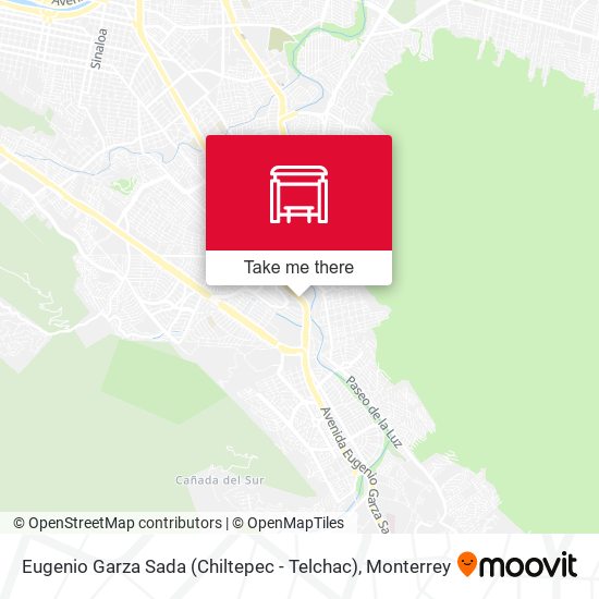 Mapa de Eugenio Garza Sada (Chiltepec - Telchac)
