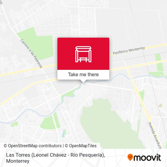 Las Torres (Leonel Chávez - Río Pesquería) map