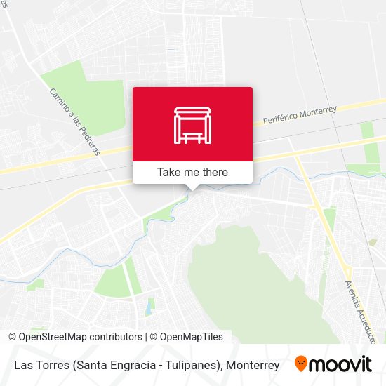 Las Torres (Santa Engracia - Tulipanes) map