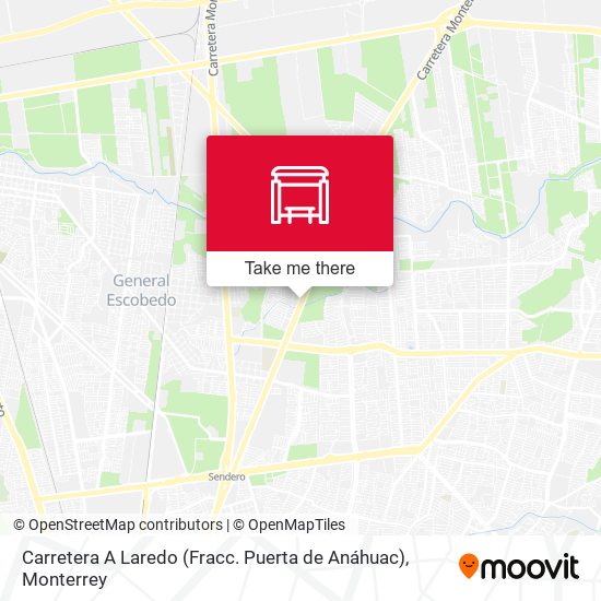 Mapa de Carretera A Laredo (Fracc. Puerta de Anáhuac)