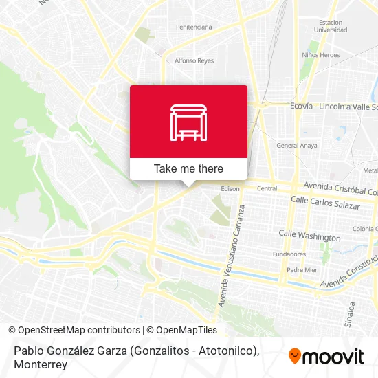 Mapa de Pablo González Garza (Gonzalitos - Atotonilco)