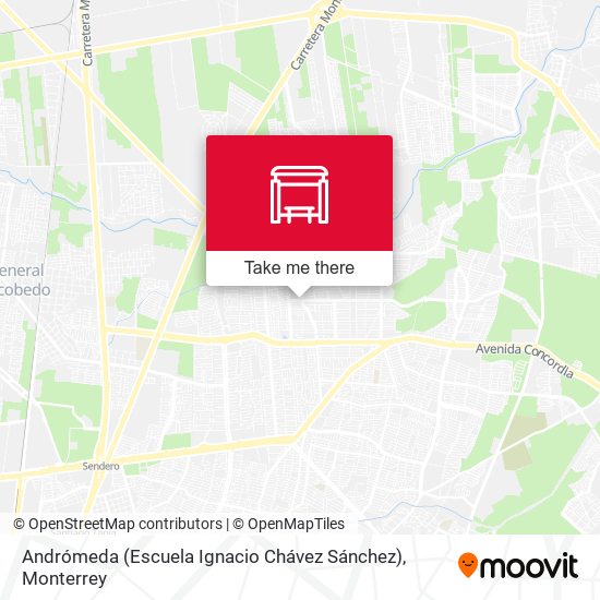 Mapa de Andrómeda (Escuela Ignacio Chávez Sánchez)