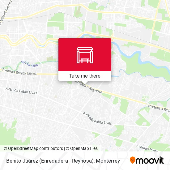 Benito Juárez (Enredadera - Reynosa) map