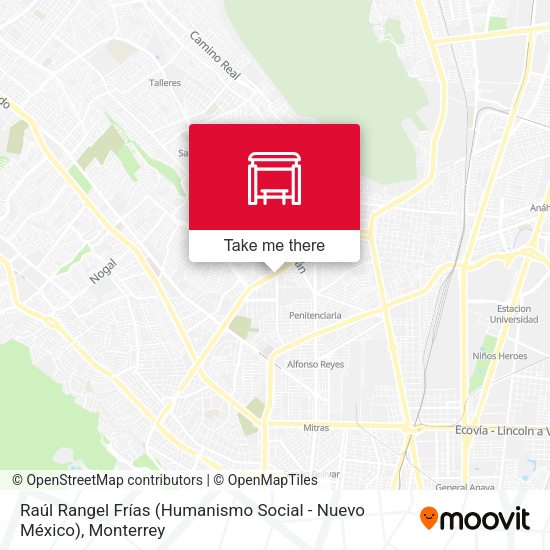 Raúl Rangel Frías (Humanismo Social - Nuevo México) map