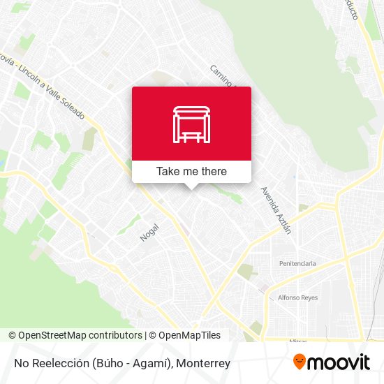 No Reelección (Búho - Agamí) map