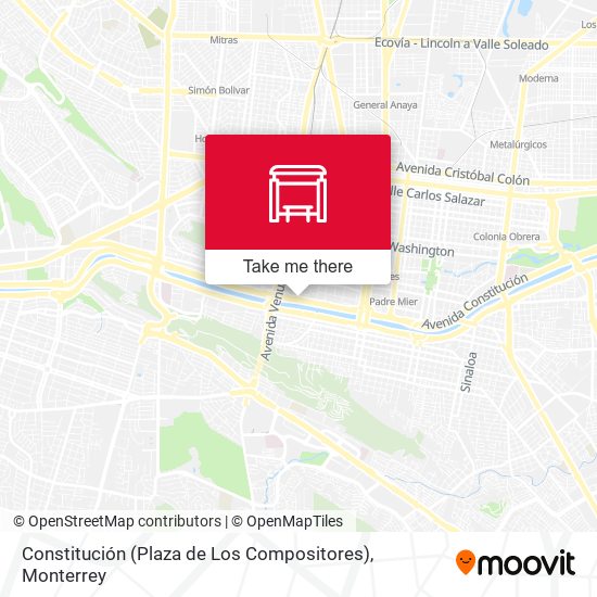 Constitución (Plaza de Los Compositores) map