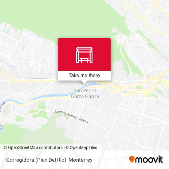 Corregidora (Plan Del Río) map