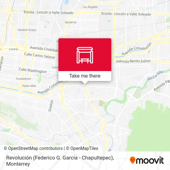 Mapa de Revolución (Federico G. García - Chapultepec)