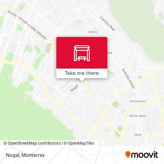 Nogal map