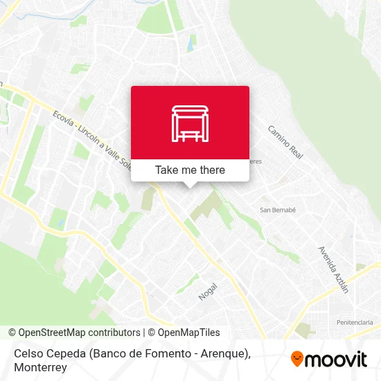 Celso Cepeda (Banco de Fomento - Arenque) map
