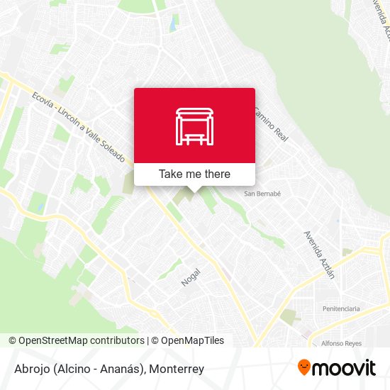 Abrojo (Alcino - Ananás) map