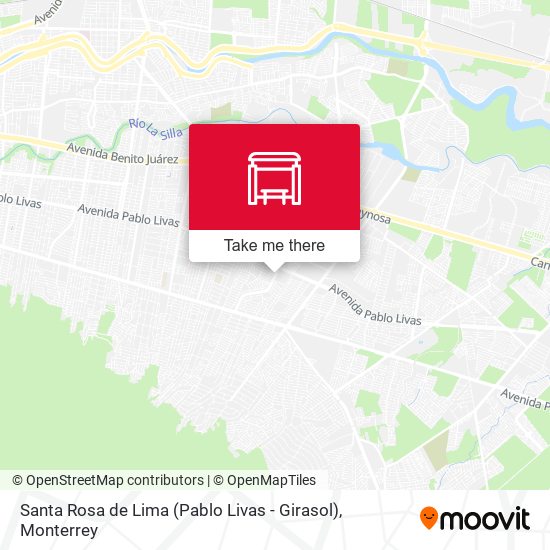 Mapa de Santa Rosa de Lima (Pablo Livas - Girasol)