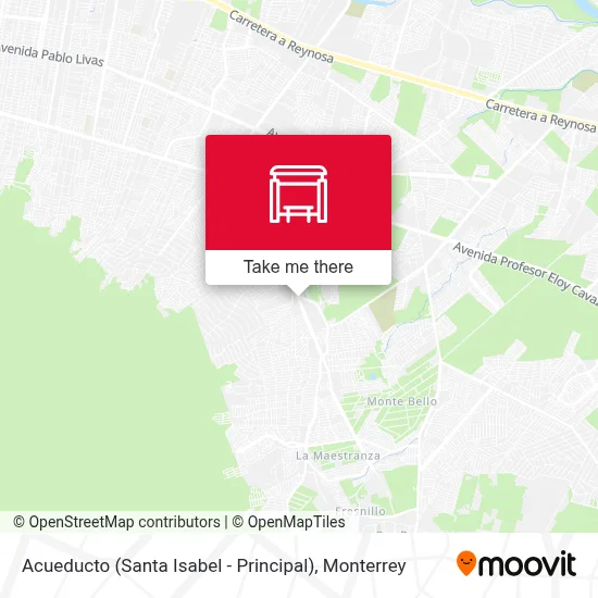 Acueducto (Santa Isabel - Principal) map