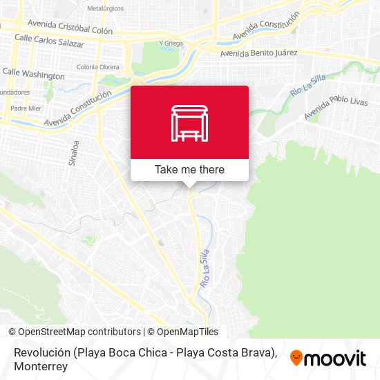 Revolución (Playa Boca Chica - Playa Costa Brava) map