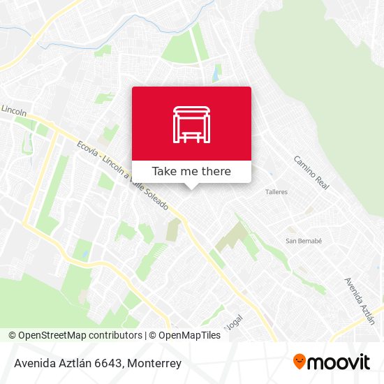 Mapa de Avenida Aztlán 6643