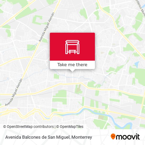 Avenida Balcones de San Miguel map