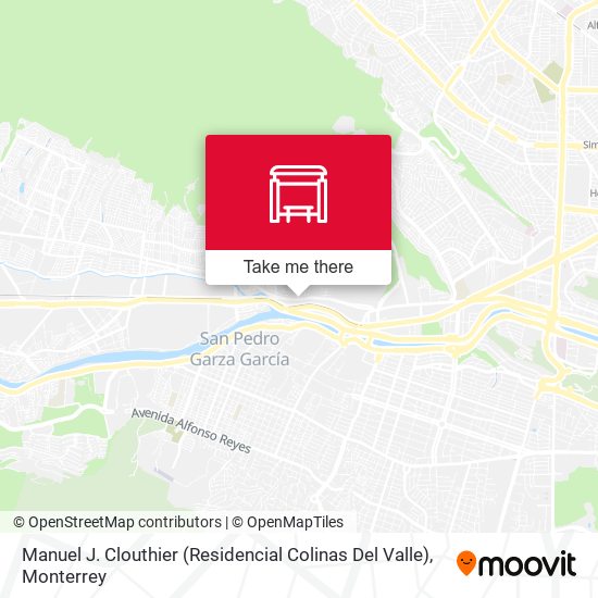 Mapa de Manuel J. Clouthier (Residencial Colinas Del Valle)