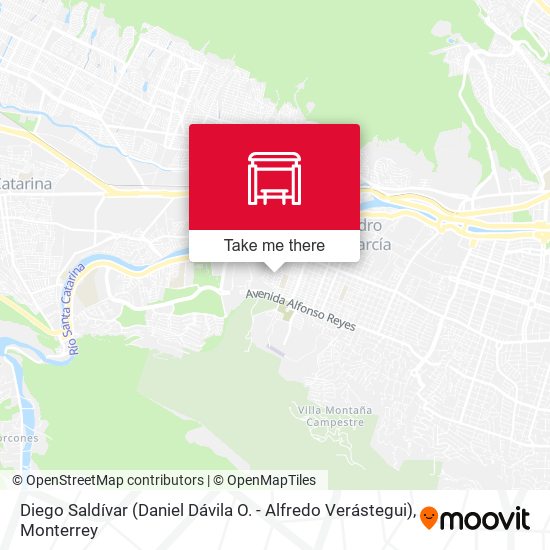 Diego Saldívar (Daniel Dávila O. - Alfredo Verástegui) map