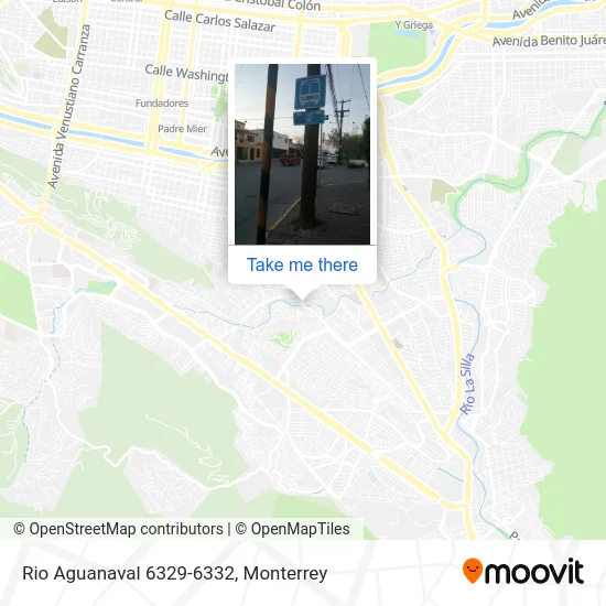 Rio Aguanaval 6329-6332 map