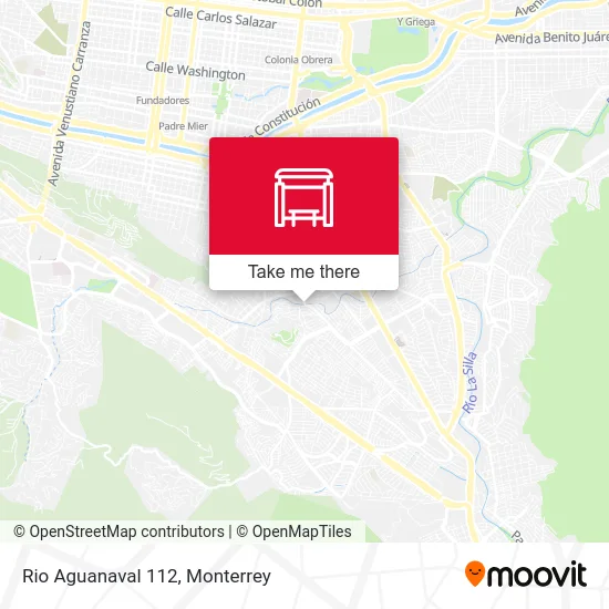 Rio Aguanaval 112 map