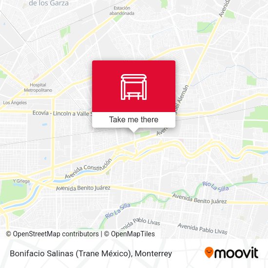 Bonifacio Salinas (Trane México) map
