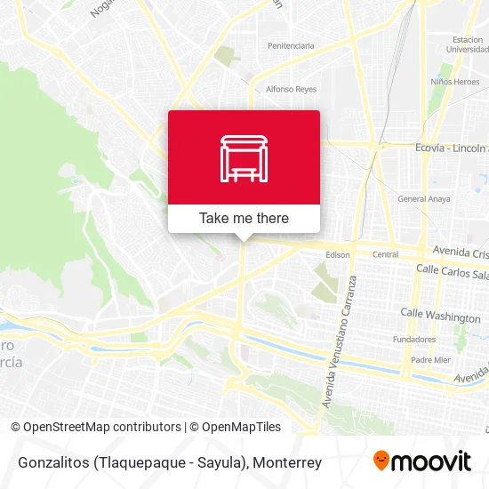 Mapa de Gonzalitos (Tlaquepaque - Sayula)