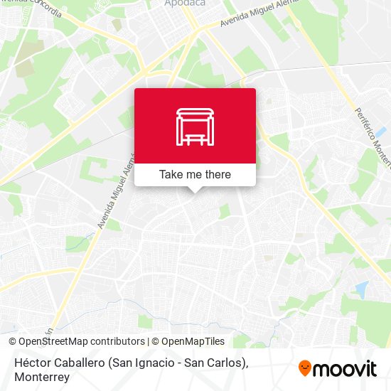 Mapa de Héctor Caballero (San Ignacio - San Carlos)