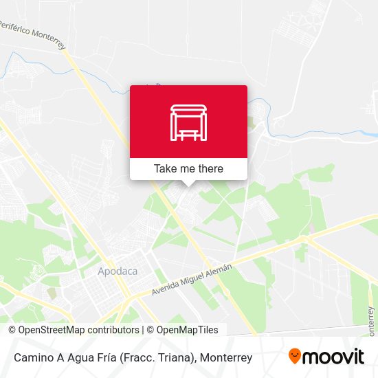 Mapa de Camino A Agua Fría (Fracc. Triana)