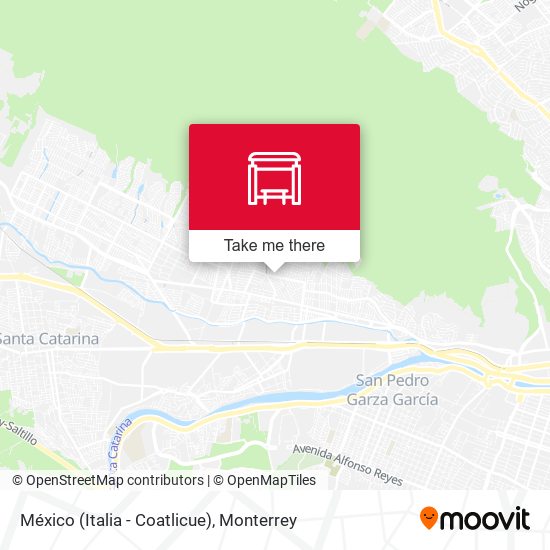 México (Italia - Coatlicue) map
