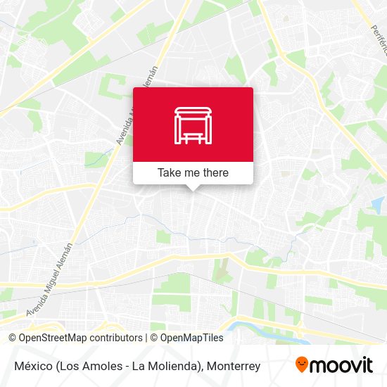 México (Los Amoles - La Molienda) map